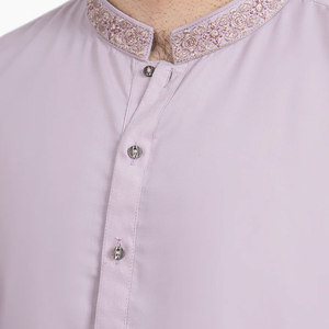 Shalwar Kameez pour hommes, vêtements ethniques classiques, tissu confortable, coupe traditionnelle, tenue islamique pour mariages et événements - Product Image 4