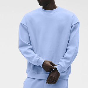 Custom Logo Crew Neck Sweatshirt for <b>Men</b> Plain <b>Pullover</b> Casual Cotton Fashion Sweatshirt - Product Image 6
