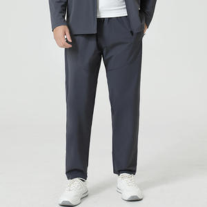 Vêtements de sport pour hommes en polyester/coton personnalisés avec logo, coupe-vent d'automne, fermeture éclair, capuche, jogging, sweat-shirt - Product Image 5