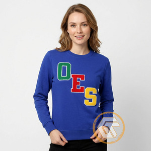 Sudadera Personalizada de Algodón con Bordado de Estrella Oriental para Mujer, de Alta Calidad, Ecológica, para Invierno, Ropa Griega - Product Image 2