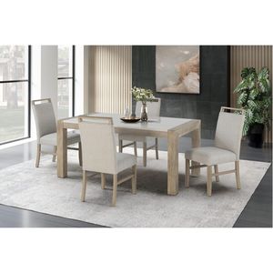 Tavolo da Pranzo in Vero Marmo Vaniglia - Product Image 6