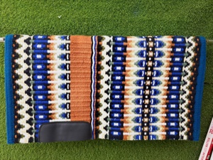 Premium Quality New Zealand Wool <b>Double</b> Weave Hand Weaved <b>Fleece</b> Lined Saddle Pads Western Riding Show Horse <b>Blanket</b> - Product Image 4