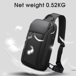 Factory Price Custom Logo New Men Crossbody Sling Bag Men Outdoor Zipper Style Multi Purpose Sling Bag - Product Image 6