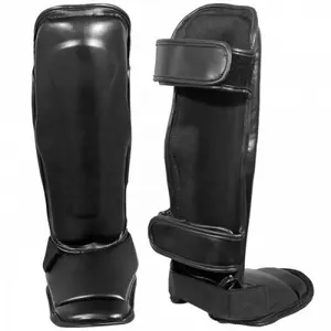 완벽한 보호를 위한 안전 정강이 가드 MMA 신 발등 가드 다리 패드