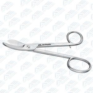 Outils et instruments médicaux chirurgicaux, instruments chirurgicaux orthopédiques, ciseaux à pansements d'urgence Bruns, ciseaux à plâtre - Product Image 2