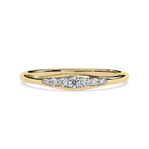 Handcrafted Brilliant Lab Grown Diamond <b>Ring</b> IGI Certification Trendy Style Daily Wear 10K Solid <b>Gold</b> Women Custom Brand Gujarat - Product Image 2