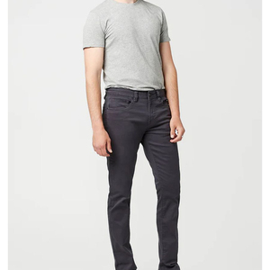 Men's Winter Washed High Street Style Straight Leg Cotton Denim <b>Jeans</b> Plus Size Breathable Pakistan Manufacturer - Product Image 3
