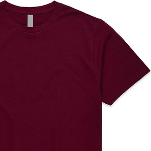 Plain Maroon Burgundy Mens T <b>Shirt</b> 180GSM Crew Neck Short Sleeve Cotton Wholesale Bulk Ready Stock - Product Image 3