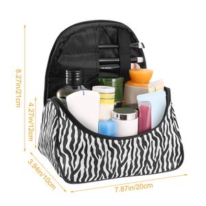 Borsa da Viaggio Portatile per Trucchi da Donna con Specchio Cosmetico Impermeabile, Organizer per Articoli da Toilette per Appuntamenti - Product Image 5