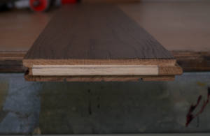 Lujoso suelo de roble europeo limpio fácil de limpiar impermeable respetuoso con el medio ambiente JAS certificado espesor personalizable 2 capas - Product Image 2