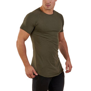 Camiseta de Algodón Grueso al por Mayor, Camiseta 100% Algodón, Camiseta con Logotipo Personalizado Estampado y Bordado para Hombre, Nuevo Diseño con OEM - Product Image 2