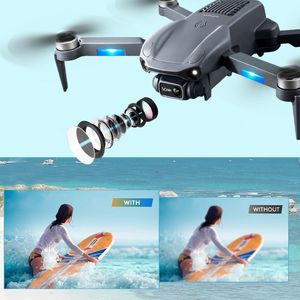 Mini Dron RC F12 Gris con GPS, WIFI 5G, Cámara HD 6K de Doble Gran Angular, Seguimiento Inteligente, Quadcopter Profesional para Adultos y Principiantes - Product Image 4