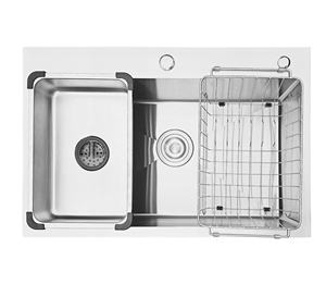 Évier de cuisine à bol unique de haute qualité en acier inoxydable fait à la main 304 excellent prix un trou EM 7046 directement usine du Vietnam - Product Image 6