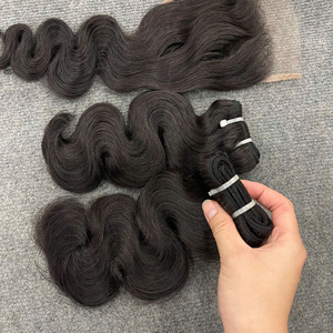 Proveedor Mayorista de Cabello Humano Vietnamita 100% Natural, Cabello Ondulado, Color Negro - Product Image 2