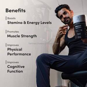 Shilajit Natural Wellness Gummies pour Hommes Femmes Tasty Chewables pour Energy Detox Support Vitality Boost GMP Wild Bottle - Product Image 6