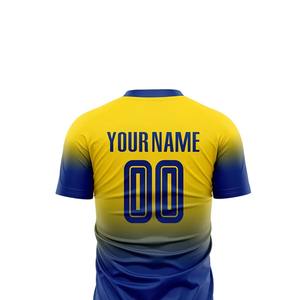 Camiseta de Fútbol Corta con Logotipo Personalizado, Nuevo Diseño, Uniformes Deportivos de Entrenamiento de Equipo con Técnica de Sublimación, Ropa de Fútbol 2026 - Product Image 6