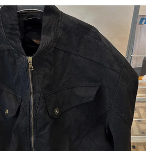 <b>Mens</b> Thick Cotton Filled Polyester <b>Jacket</b> Warm Durable Winter Outerwear - Product Image 6