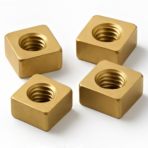 Écrou hexagonal en laiton de qualité professionnelle, quincaillerie industrielle pour un verrouillage de filetage robuste et des performances durables - Product Image 1