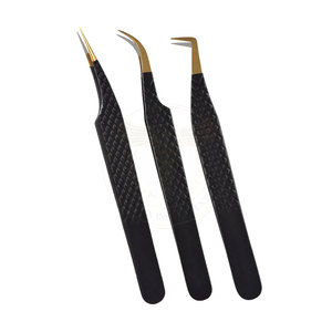 Pinzas para Pestañas de Alta Calidad, Herramienta Profesional para el Cuidado de las Pestañas, Accesorio de Maquillaje de Acero Inoxidable Duradero - Product Image 4