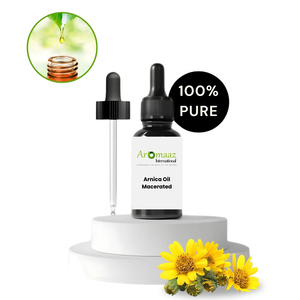 Aceite Portador de Árnica Aromaaz International 100% Puro y Natural Prensado en Frío para el Cuidado del Cabello y la Piel Antienvejecimiento - Product Image 2