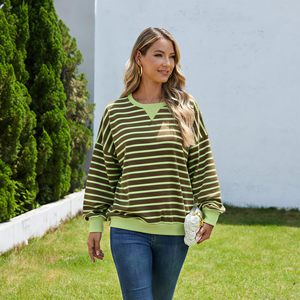 Sweat-shirt décontracté personnalisé pour femme, hiver, haute qualité, 2XL, en polyester/coton tricoté, manches longues, imprimé, chaud, coupe ample, devant imprimé - Product Image 6