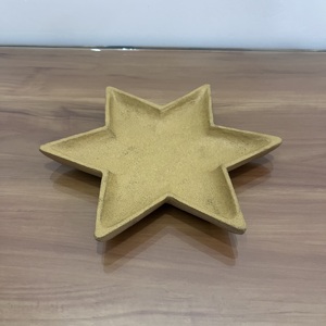 ถาดเก็บของรูปดาวอะลูมิเนียมตกแต่งสไตล์โมเดิร์นสำหรับห้องนั่งเล่นเคลือบสีฝุ่น - Product Image 1