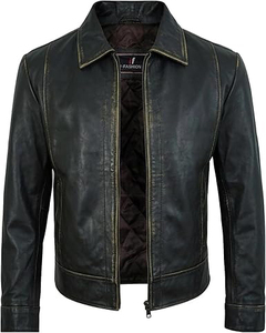 Chaquetas de Cuero para Hombre de Alta Calidad, Nuevo Diseño, Hechas en Fábrica, Recién Llegadas, Precio Razonable - Product Image 1
