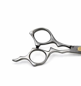 Ciseaux de coiffure professionnels 440C pour droitiers, manche moyen, bords ultra-affûtés, légers, pour barbier et salon de coiffure - Product Image 4