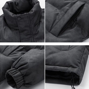Chaqueta de Invierno para Hombre ARTIZ INTERNATIONAL, Ecológica, Cortavientos, con Exterior de Nailon/Algodón y Relleno Ligero de Poliéster - Product Image 5
