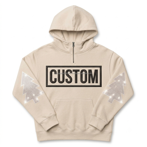 เสื้อฮู้ดดี้ผ้ากำมะหยี่คอตตอน 100% ปักโลโก้ตามสั่ง แห้งเร็ว มีกระเป๋า ขายส่ง เสื้อสวมหัวแบบยูนิเซ็กส์ สีดำ - Product Image 3
