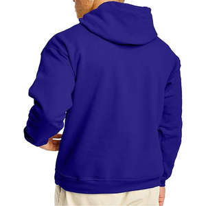 Nouveaux sweats à capuche pour hommes en tissu doux de haute qualité, vente en gros, personnalisables, respirants, surdimensionnés, avec fermeture éclair, pour l'hiver. - Product Image 2