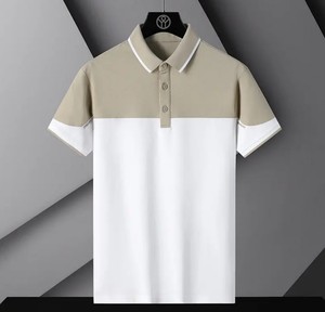 T-shirt Sportif Homme Tricoté Uni à Manches Courtes avec Logo Personnalisé Séchage Rapide en Polyester/Coton – Fournisseur pour Commandes en Gros - Product Image 4