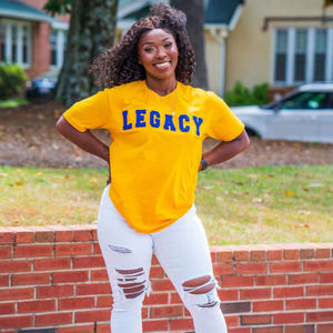 เสื้อยืดวินเทจสีน้ำเงินรอยัลปี 1922 สำหรับผู้หญิง SGRHO เสื้อผ้าฝ้ายลายตัวอักษรกรีกคลาสสิกสำหรับแฟนคลับชมรม และผู้รุ่นเก่า HBCU - Product Image 6