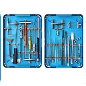 Juego de instrumentos quirúrgicos ortopédicos DHS DCS para fijación ósea y procedimientos de cirugía de traumatismos - Product Image 3