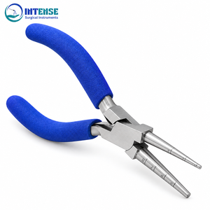 Professional Stainless Steel <b>Round</b> <b>Nose</b> Loop Forming <b>Pliers</b> Jewelry Making Wire Bending Precision Stepped Mandrel <b>Pliers</b> with Er - Product Image 1