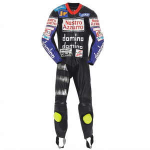 Traje de Carreras MotoCP Personalizado para Hombre, Premium, de Una Pieza, para Pista, con Protectores y Deslizadores, Mono/Traje OEM con Certificación CE - Product Image 1