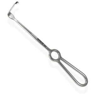 Retractor Dental Langenbeck, Instrumento Quirúrgico de Acero Inoxidable de Primera Calidad para Retracción de Mejillas, Labios y Tejidos - Product Image 1