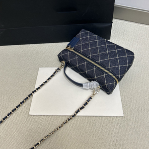 Bolsos de Lona Vaquera Estilo 2026 para Mujer, Bolsos de Hombro Mini Tipo Cubo, Bolsos de Playa de Verano 2025 para Mujer - Product Image 2