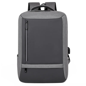Sac à dos unisexe léger de haute qualité, grande capacité, tendance, géométrique, avec fermeture éclair, pour voyage, randonnée et ordinateur portable – Vente en gros - Product Image 1