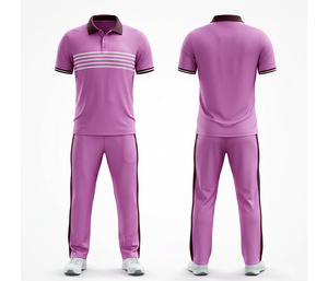 Professional <b>Cricket</b> Team Uniform with Custom Logo Printing | Men Women Youth <b>Cricket</b> Wears Polo Shirt and Trouser Full Team - Product Image 3