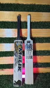 Batte de cricket en saule anglais Mb Malik Umz Sher ali Edition, légère, épaisseur 40 mm, avec housse de protection et grip supplémentaire - Product Image 2