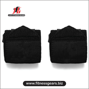 Support de poignet respirant et léger en néoprène bleu camouflage, réglable avec fermeture auto-agrippante, protection professionnelle pour la musculation - Product Image 5