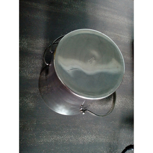 Elegant Stainless Steel <b>Ice</b> Bucket Silver Color Shiny Polish with Handle Handmade Home Bar Accessories for Bartending & Parties - Product Image 3