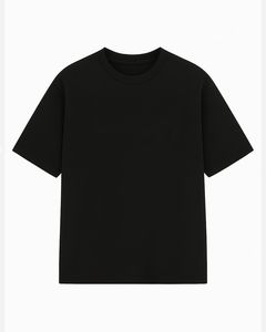 Camiseta de Cuello Redondo para Hombre, Color Azul Marino, Manga Corta, 100% Algodón Jersey, Corte Regular, Estilo Casual, Color Sólido - Product Image 2