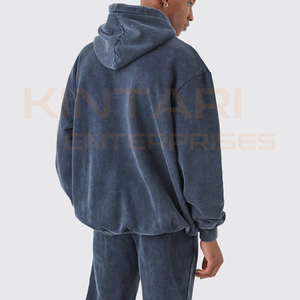 Sudadera con Capucha Premium Estilo Vintage Unisex, Lavado Ácido, Talla Grande, con Logotipo Personalizado, Proveedor de Ropa Urbana - Product Image 3