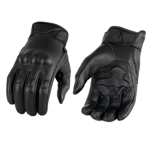Guantes de Motocicleta de Cuero de Alta Calidad, Cómodos, Multicolores, Protección Completa para los Dedos, Ligeros, de Secado Rápido, con Etiqueta Personalizada - Product Image 1