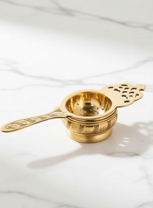Ensemble de passoires en laiton avec poignée, décoratives ou pour le lavage, l'égouttage et le passage des aliments, fruits, légumes, pour la maison, la cuisine et les restaurants - Product Image 3