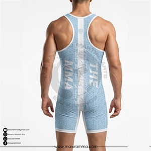 Traje de Lucha Libre Personalizado Sublimado Premium para Hombre, Elástico, Transpirable, de Spandex, para MMA y Grappling, Ligero y Duradero - Product Image 2