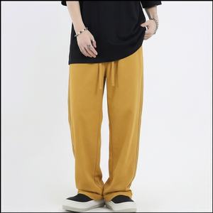 Ropa de calle alta, pantalones de chándal a rayas laterales, pantalones casuales suaves para hombre, Pantalones rectos de pierna ancha, pantalones holgados para hombre, pantalones de chándal, pantalones de invierno para hombre - Product Image 1