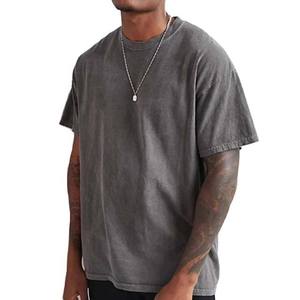 T-shirts pour hommes respirants, imprimés sur mesure, anti-plis, séchage rapide, sérigraphiés, en coton vintage, style urbain, été, personnalisables OEM - Product Image 3